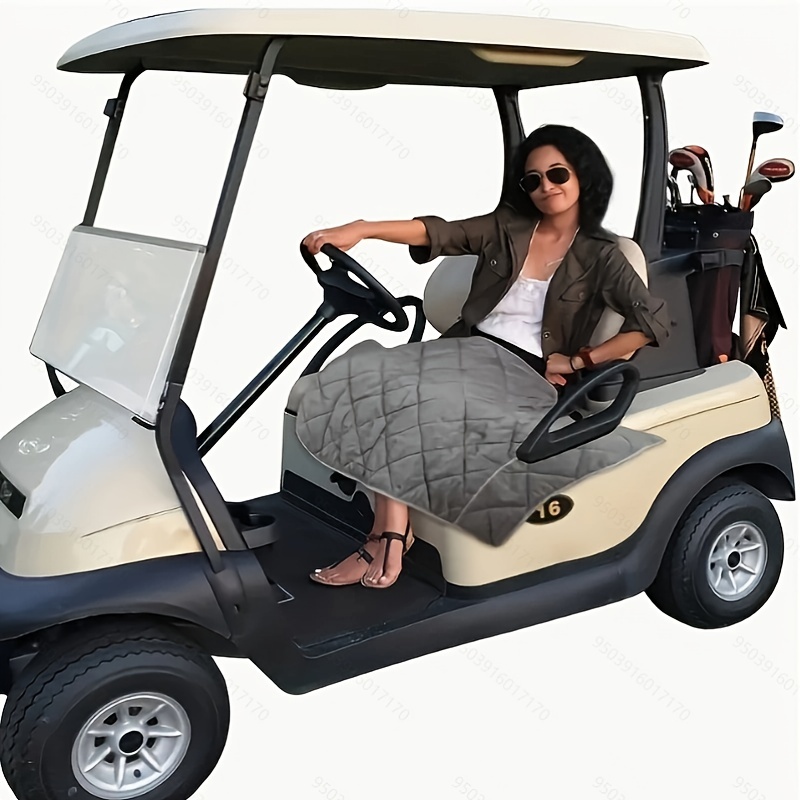 Golf Seat Cushion Cover, Golf Cart Seat Towel/blanket With Flowers Style,  Breathable Dustproof Seat Cover, Golf Cart Seat Cover, Soft Cushion - Temu