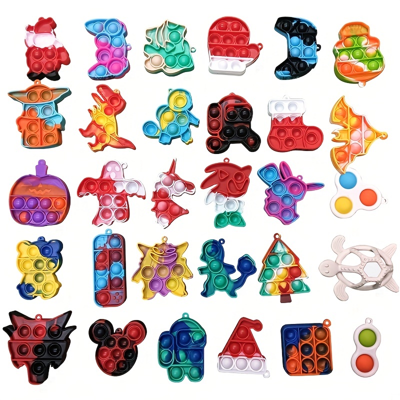 Random Fidget Toys Fantasy Funny Mystery Gifts Pack - Temu