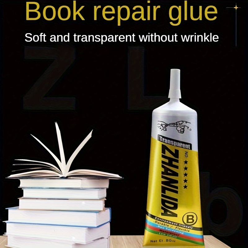 Book Repair Glue Book Binding Adhesive Book Binding Book - Temu