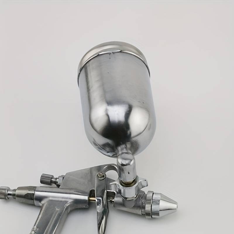 K-3 Mini Airbrush Spray Gun - 0.5mm Nozzle, 125ml Cup, Gravity Feed - For Auto, Furniture, Hobby Painting