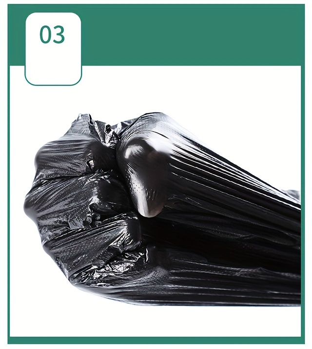 New Large Garbage Bag Commercial Garbage Bag Flat Pocket - Temu