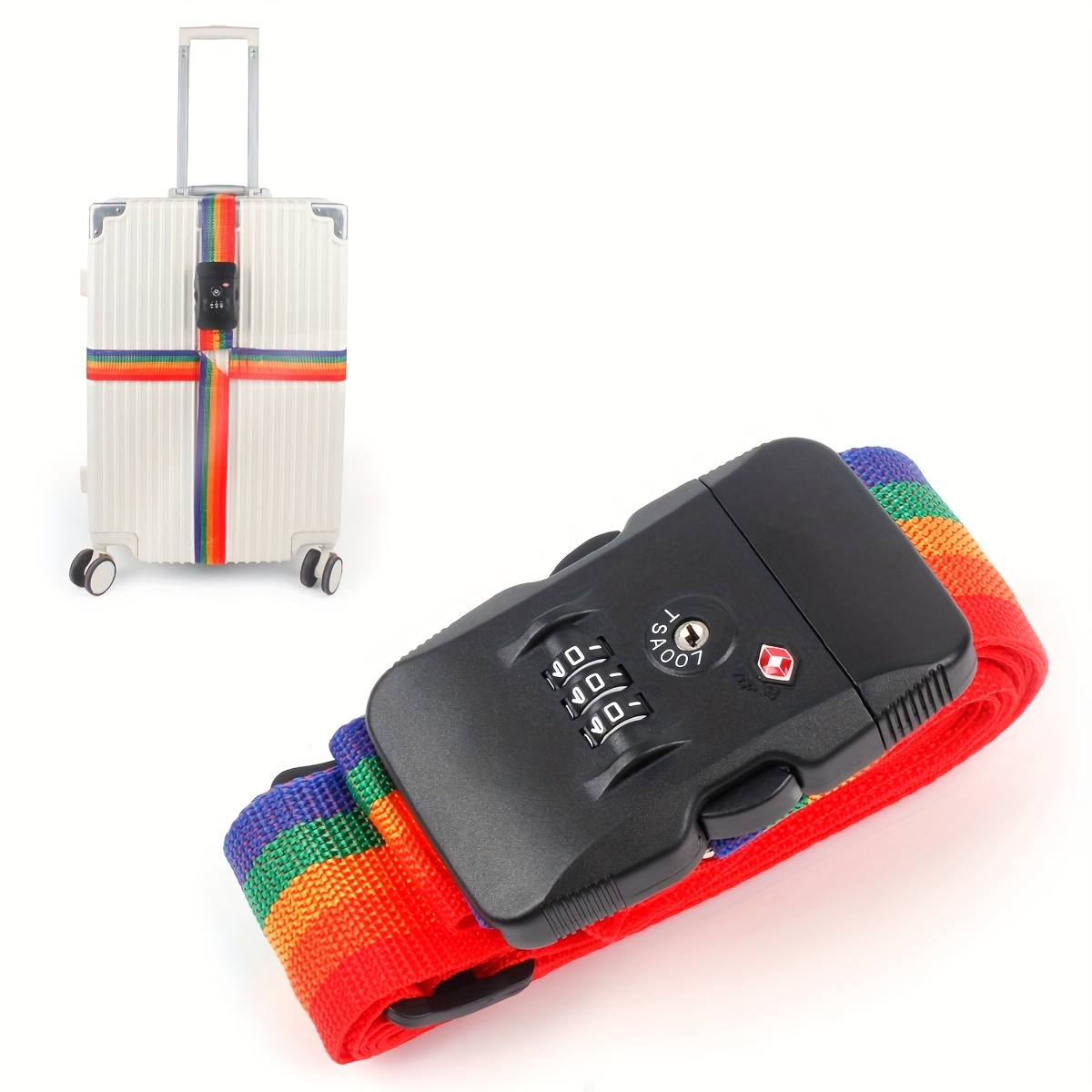 Luggage Wrap Strap For Suitcases & Luggage & Backpack - Temu