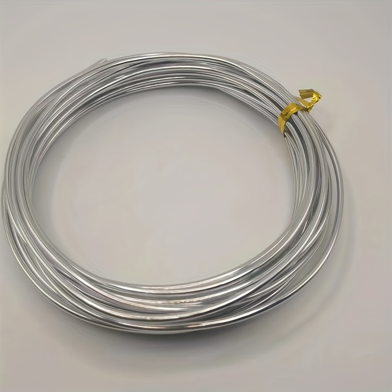 0.6mm silver aluminum wire, 10m Anodized aluminium string cord, artistic  wire