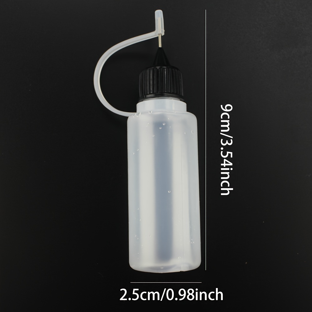 1 2 4pcs 24ml diy hand tool metal needle squeeze