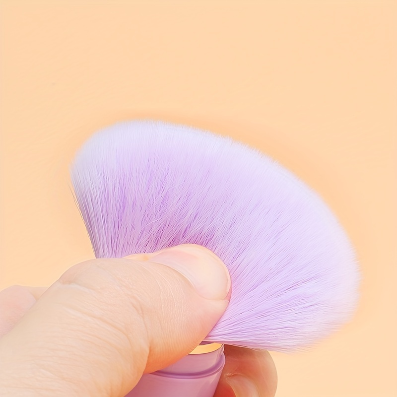 Portable Mini Makeup Brush Soft Wool for Blush Powder - Travel Friendly