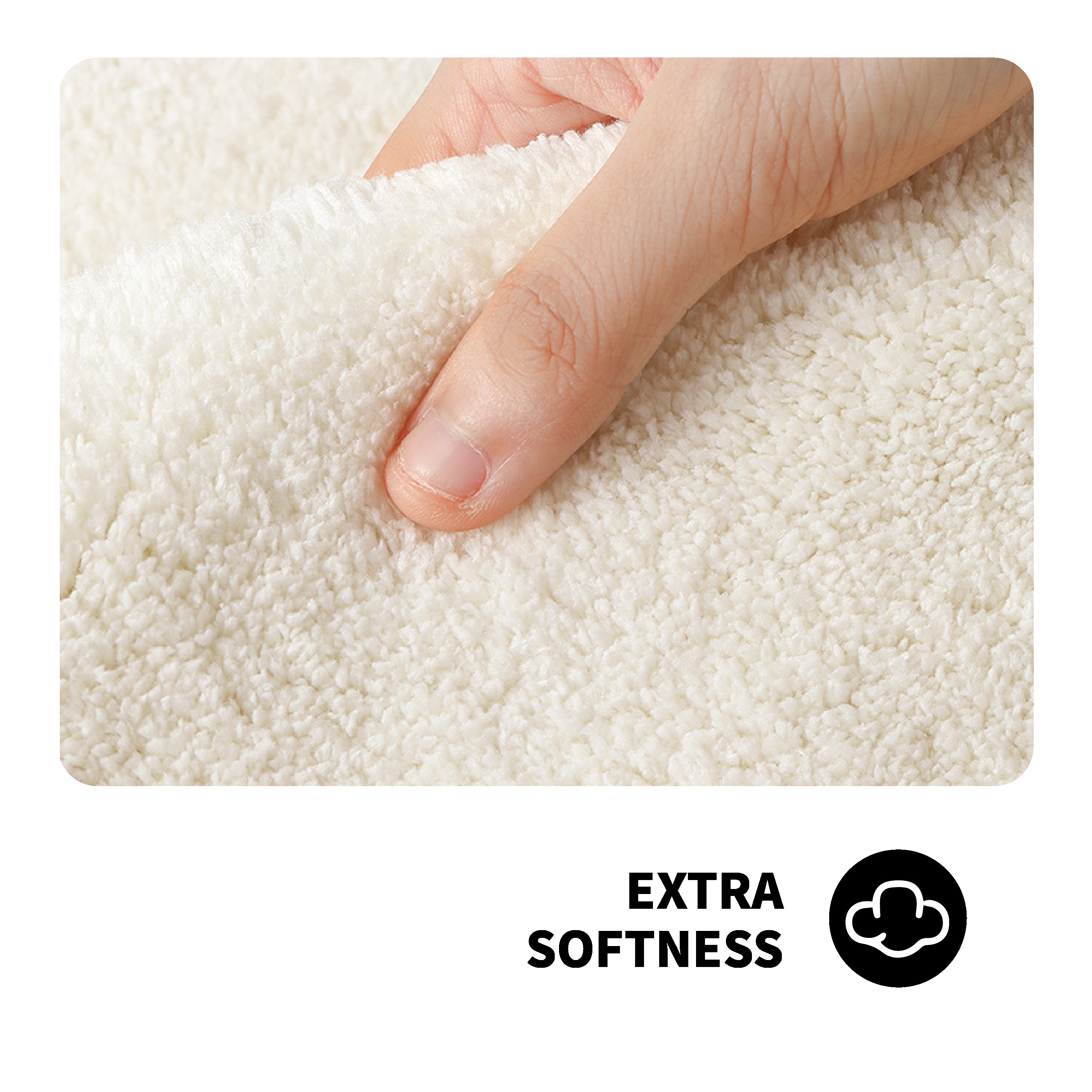 Bathroom Mat, Cute Bathroom Carpet Anti-slip Ultra-fine Fiber