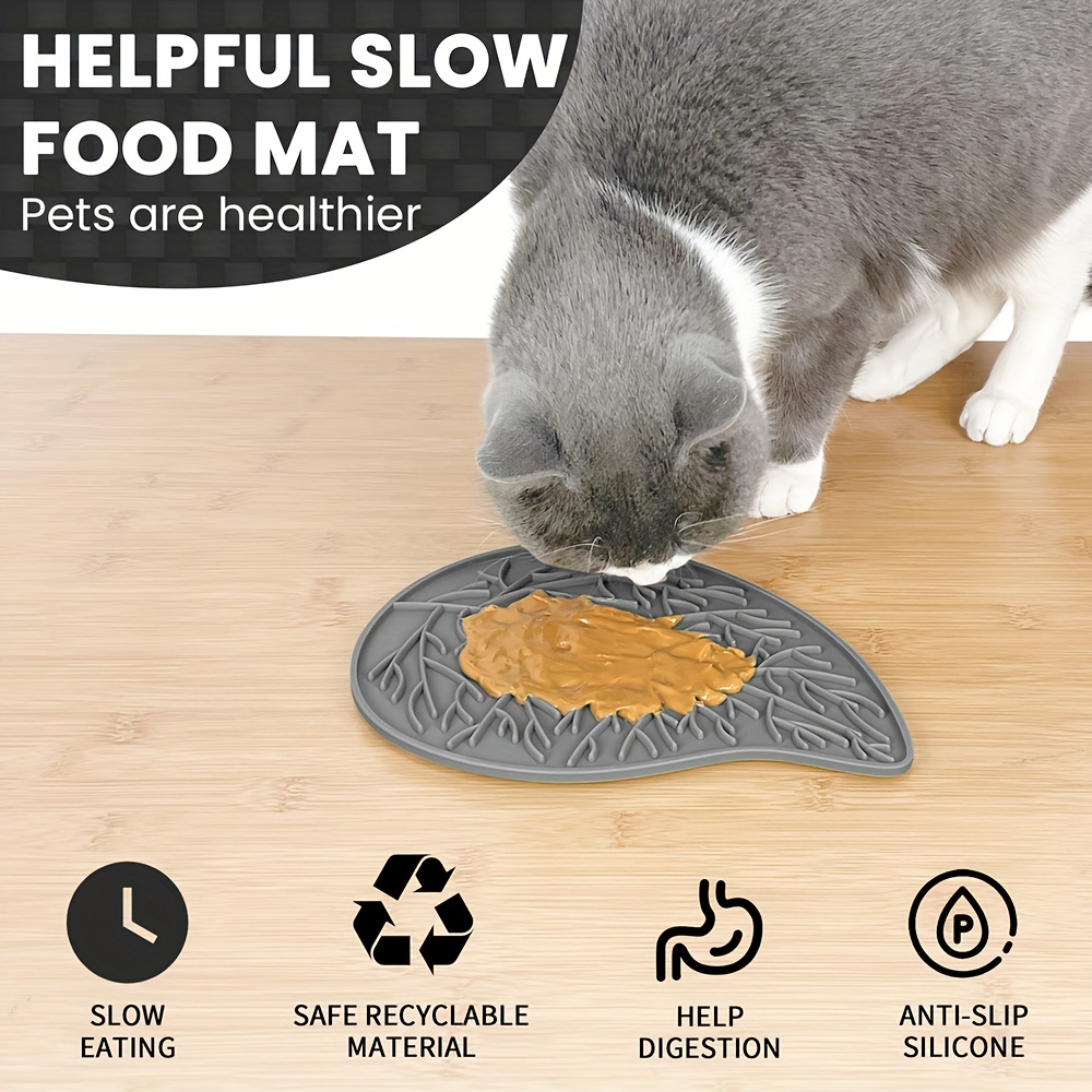 Dog Lick Mat,non-slip Slow Feeder Lick Mat Dog Cat Food Mat,for