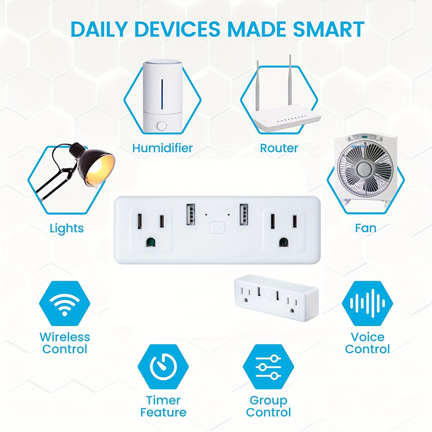 Wifi Smart Plug, For Home Automation, Tuya Mini Smart Plug Us Standard 10a Smart  Socket, Round Plug 100-130v With Timer, App Remote Control, Wifi Outlet  Socket Works With Alexa And Google Home