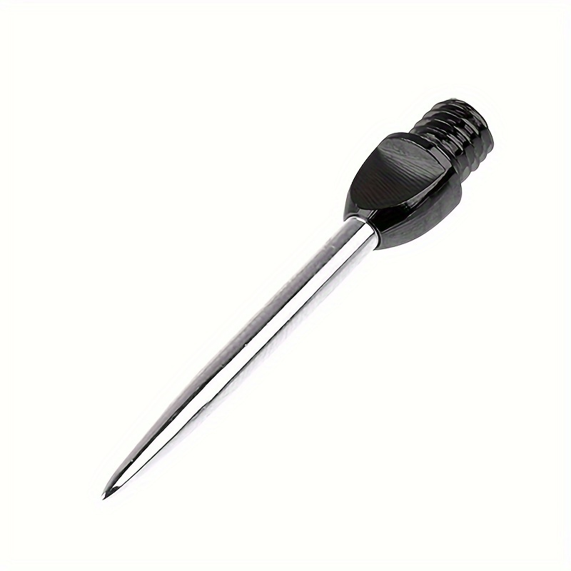 FOX SMILING 6pcs Premium Iron Dart Tips, 2BA Screw-On Replacement Points for Steel Darts - Lightweight & Durable