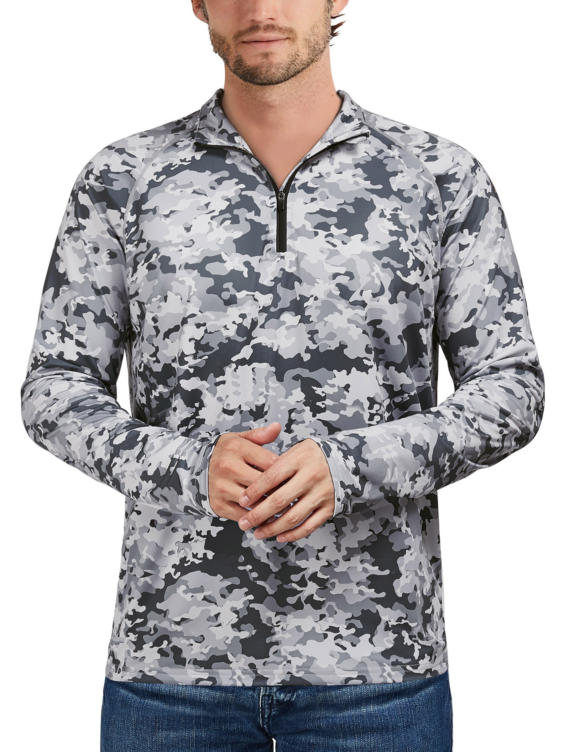 Men's Upf 50+ Sun Protection Camo Shirt: Quick Dry - Temu Canada
