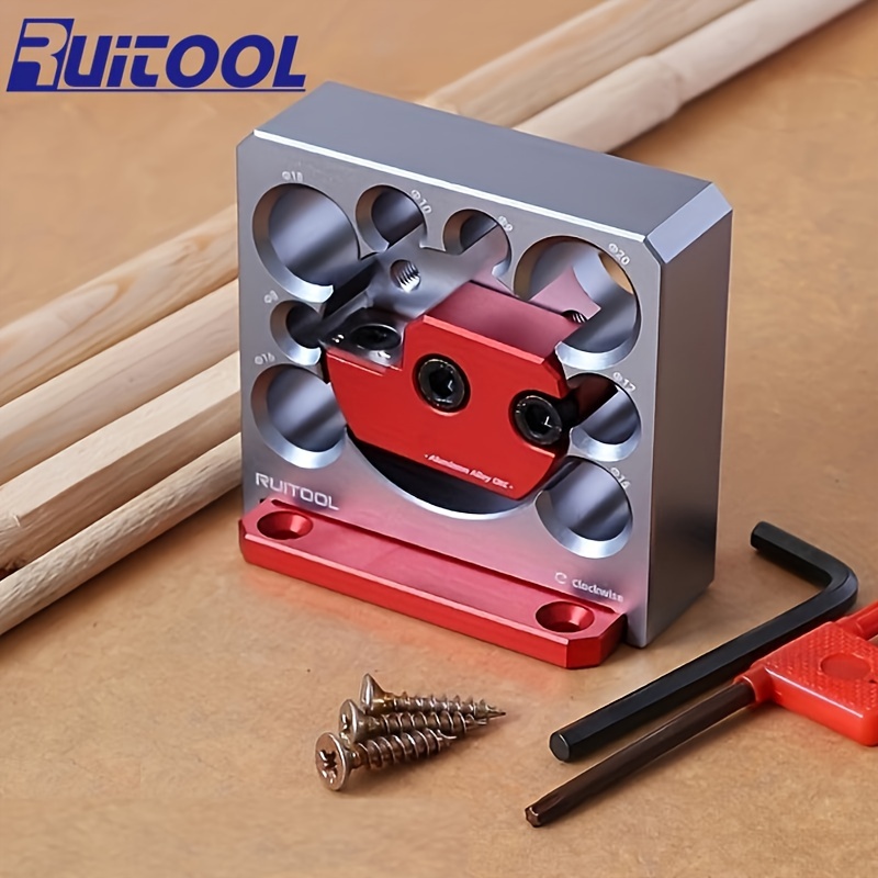 Adjustable Dowel Maker Metric 8mm-20mm with Carbide Blade Electric Drill  Milling Dowel Round Rod Auxiliary Tool Woodworking Tool