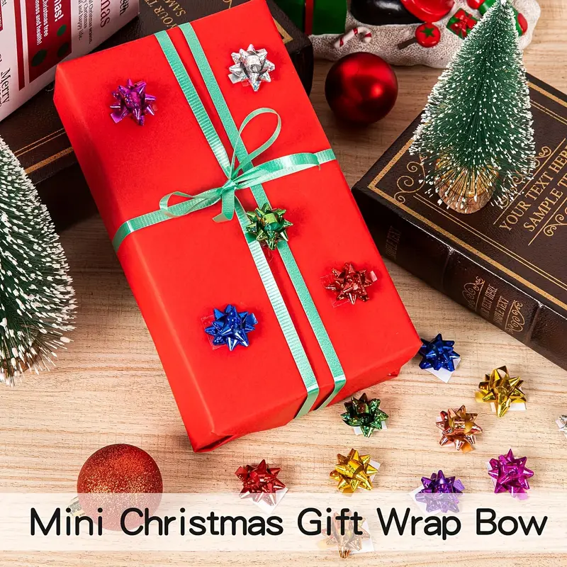 Valentines Day Shiny Bows Gift Wrapping Mini Gift Wrap Bows - Temu