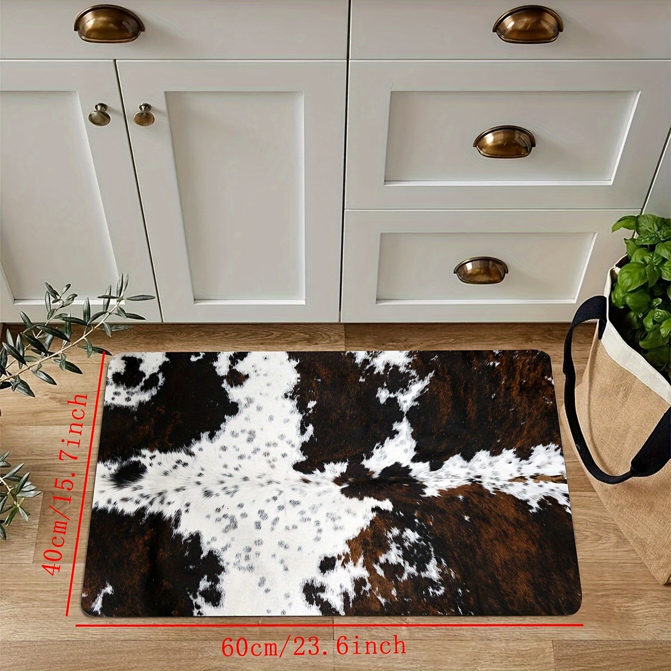 1pc Stone Path Floor Mat: Soft, Non-Slip, Oil-Proof, Waterproof & Stain  Resistant - Perfect for Kitchen, Bathroom & Home Decoration!