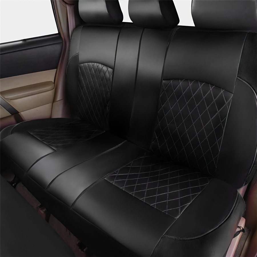 Autositzbezüge Set | Sitzbezüge Leder für Mercedes-benz AMG GT Coupe | PU  Leder Sitzschoner | Universal Leder Seasons Protectors VerschleißFest