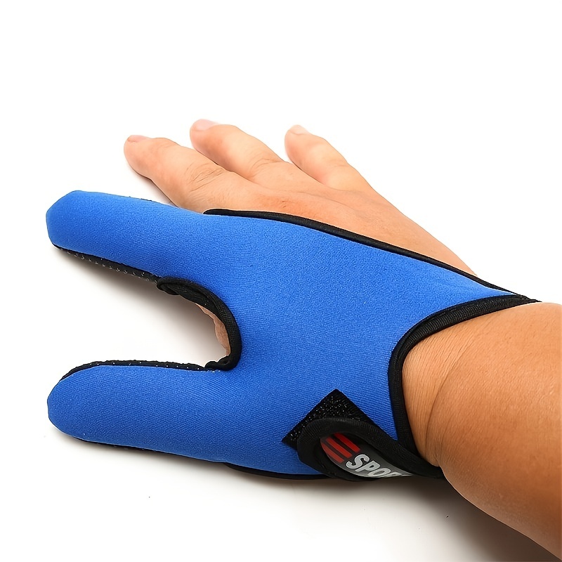 Two Finger Non Slip Fishing Gloves For Casting Rod - Temu