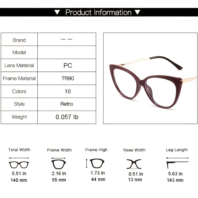 Tortoiseshell Block Frame Retro Clear Lens Light Blocking Glasses