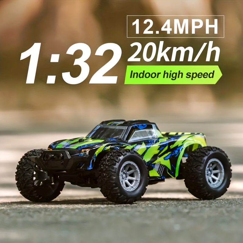 1:32 Rc Car Top Speed 20km/h 2.4ghz High speed All terrain - Temu