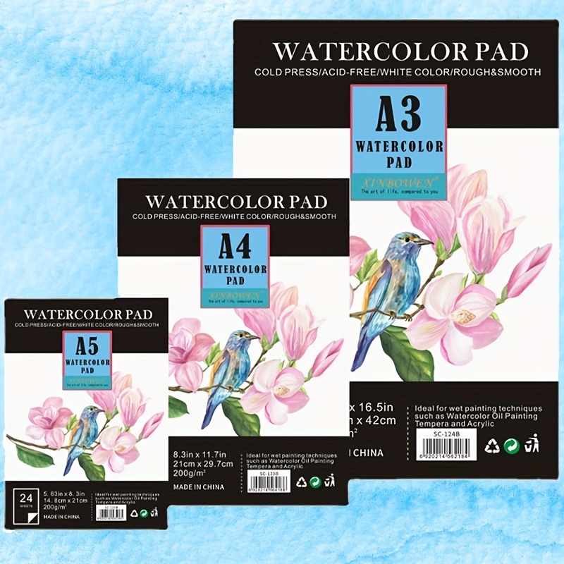 Water Color Pad A3 - 20 Sheets – Smart Stationery