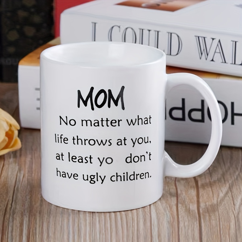 Mom Ceramic Coffee Mug White Tea Mug For Mom Classic - Temu