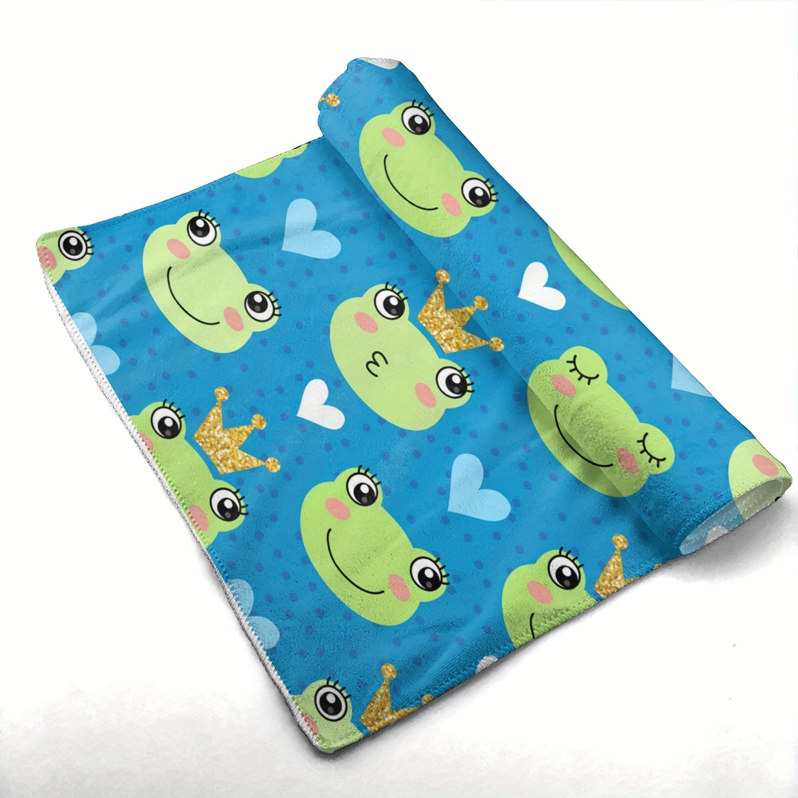 2Pcs Cute Hand Towel Hand Wipe Towel Water Absorbent Hand Towels Soft Cute  Hand