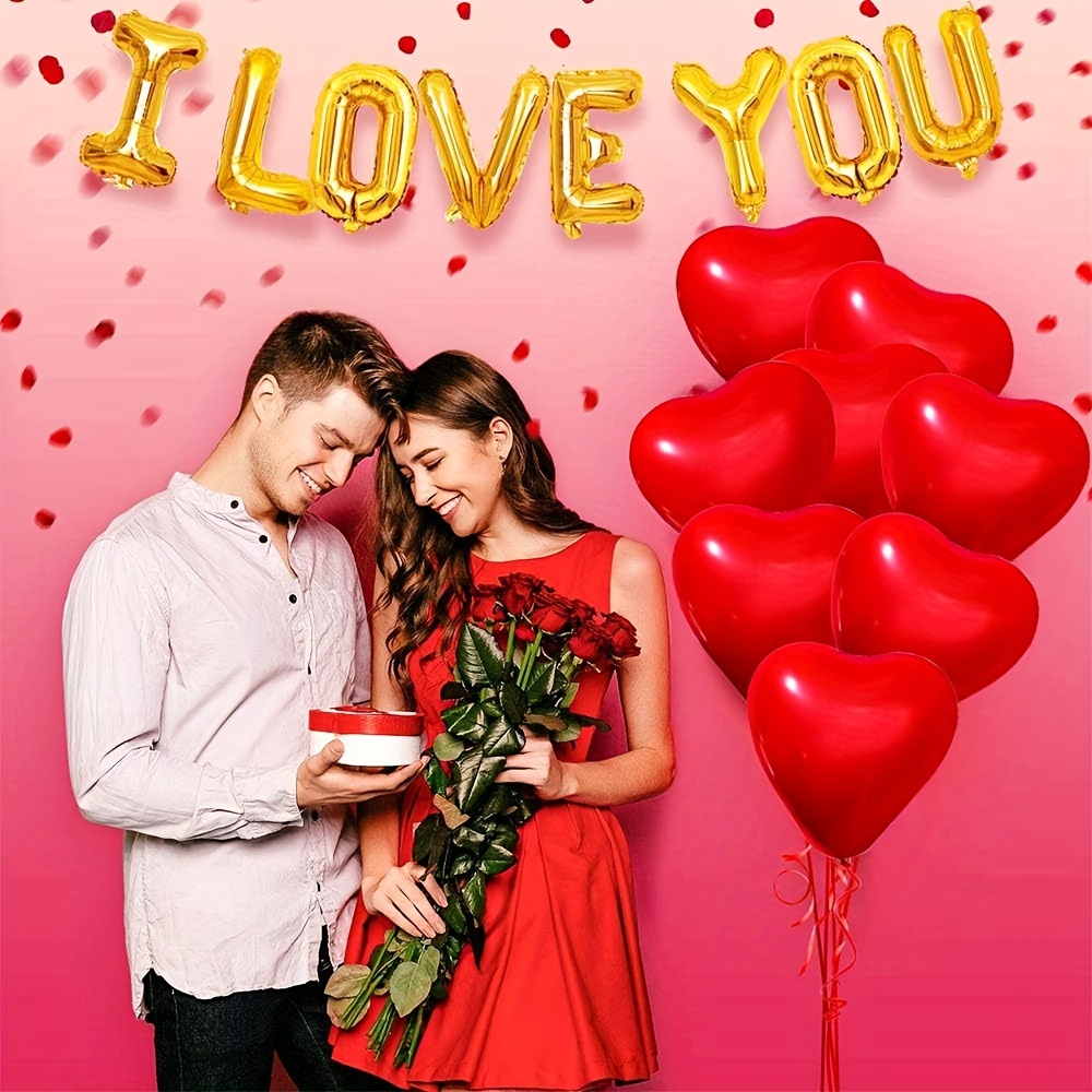 20pcs Red Heart Balloons 2pcs Love Heart String Balloons Support Ammonia  Valentines Day Decoration Gift Idea Wedding Birthday Party Decoration  Valentines Day Balloons Ribbon - Toys & Games - Temu United Kingdom