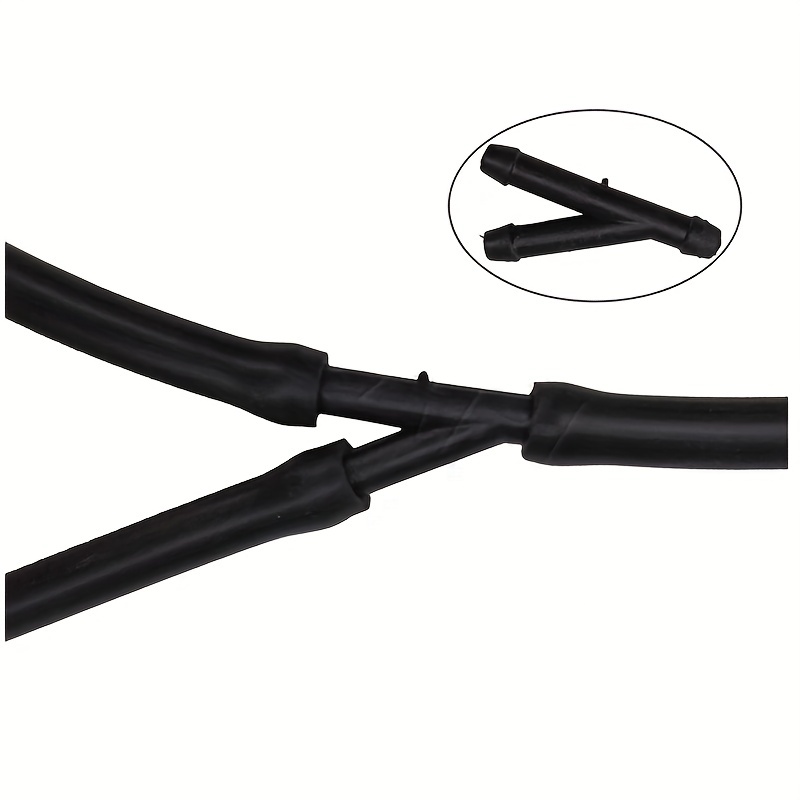 Car Wiper Water Spray Nozzle Connection Hose Windshield Washer Water Pipe