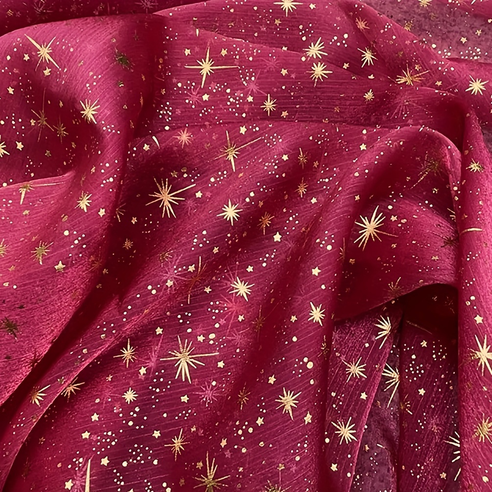  Fabric for Craft Sewing 3 Yards Sparkle Pink Tulle Fabric with  Glitters for Dress Couture Costume