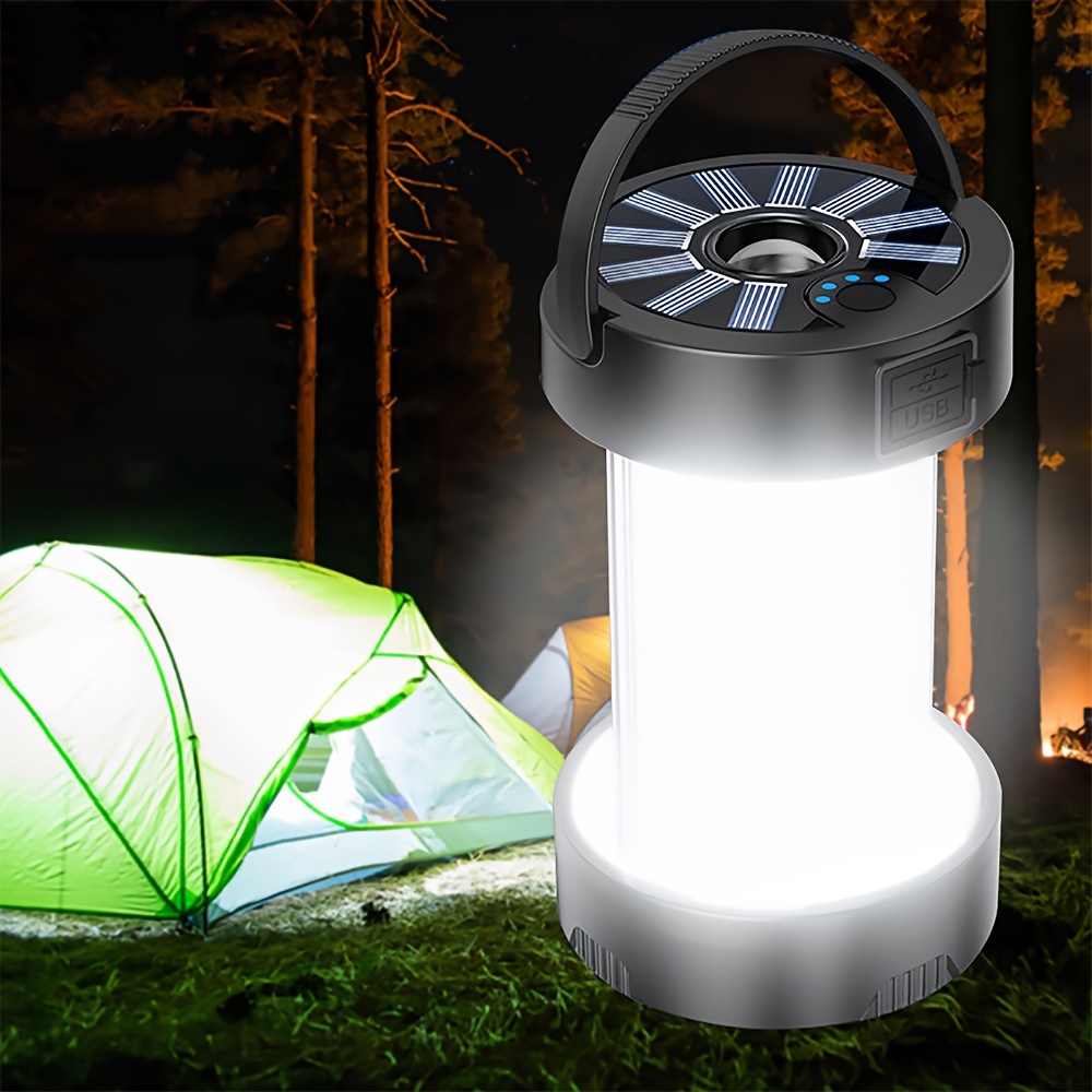 Luces De Camping Portátiles Luz LED Recargable Linterna De Tienda