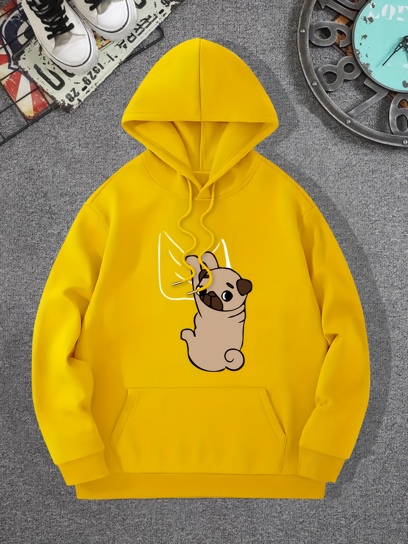 cool Pikachu Panda White hoodie (With Supreme)