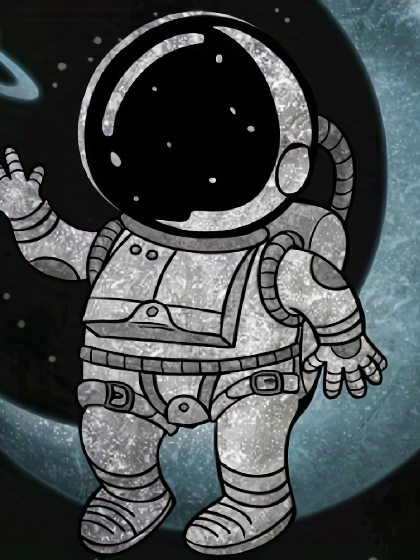 Diseño De Camisetas Con Mono Astronauta Disfrazado De Astronauta. Diseño De  Impresión Colorido De Astronauta Chimpancé En Estilo De Dibujos Animados  Sobre Fondo Oscuro. Ilustración Generada Por Ai Fotos, retratos, imágenes y