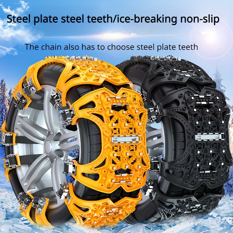 Anti-skid Snow Chains For Tyres, Truck Emergency Tire Chain, Car