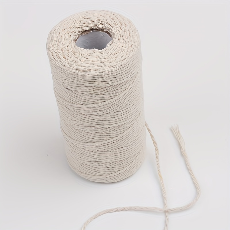 One Roll 3937.01inch/328ft DIY Handmade Woven Rope Chunky Thin Thread  Bundle Decorative Rope, Ribbon Decor Handwork