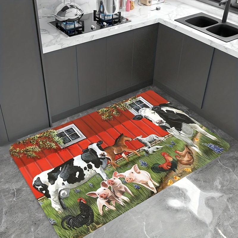 Funny Kangaroo Indoor Mat, Printed Door Mat Doormat, Bathroom Non-slip Floor  Mat Family Living Room Funny Decoration Bedroom Soft Rug - Temu Italy