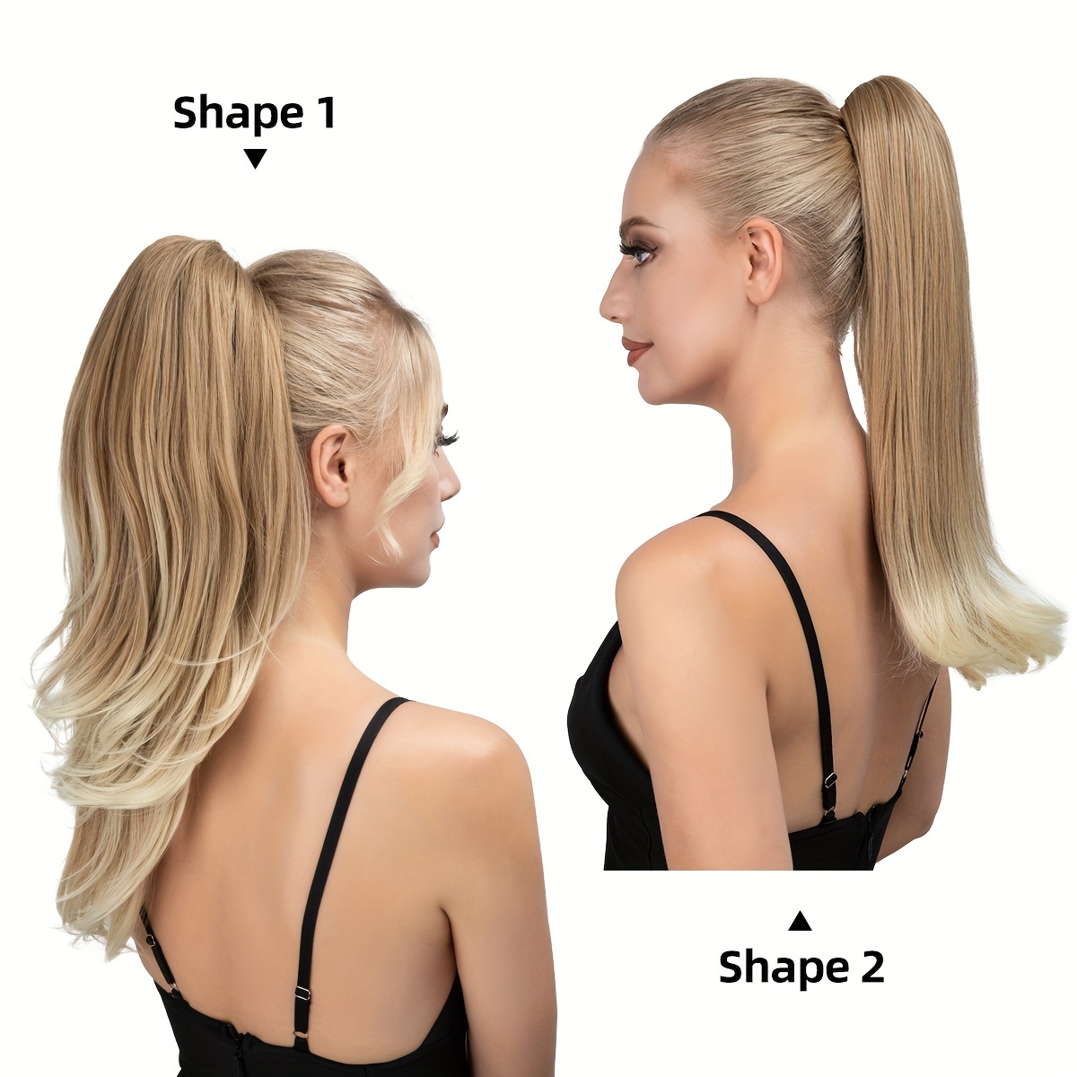 180 rotating claw clip ponytail extension for women   synthetic curly wave hairpiece natural look with high temperature fiber versatile styling for all hair types versatile hairpiece curly     clip details 2