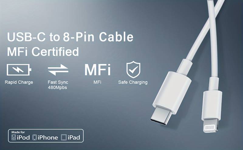 PD USB-C Fast Charger Cable Lot For IPhone 14 13 12 11 XR XS Max (3FT/6FT)