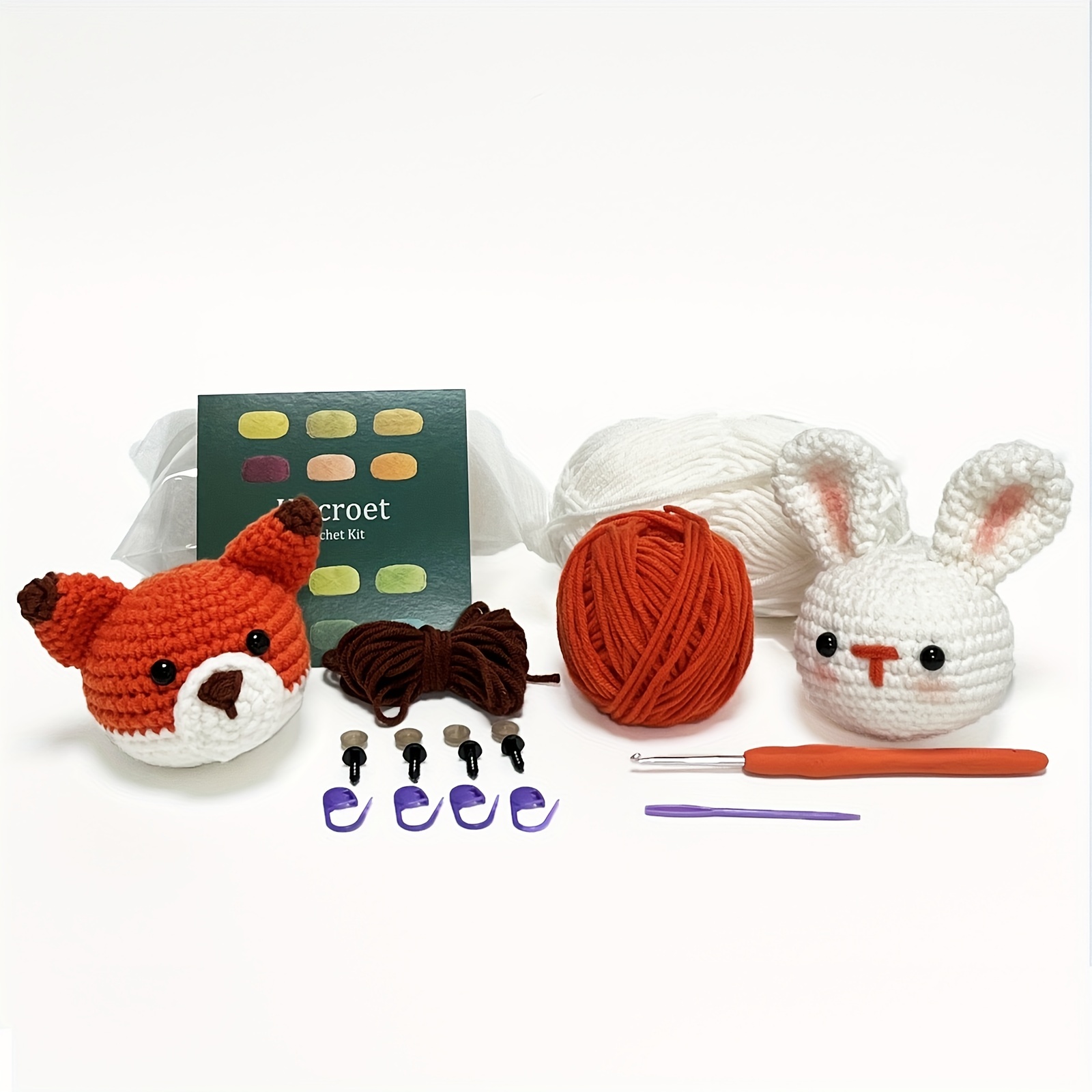 Crochet Kits For Beginners Starter Crochet Kit All in one - Temu