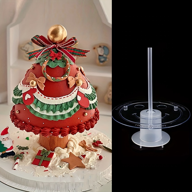 btdeal Merry Christmas Silicone Cake Mold Xmas Tree House Fondant Mould  Pastry Baking Mold Decorating Tools