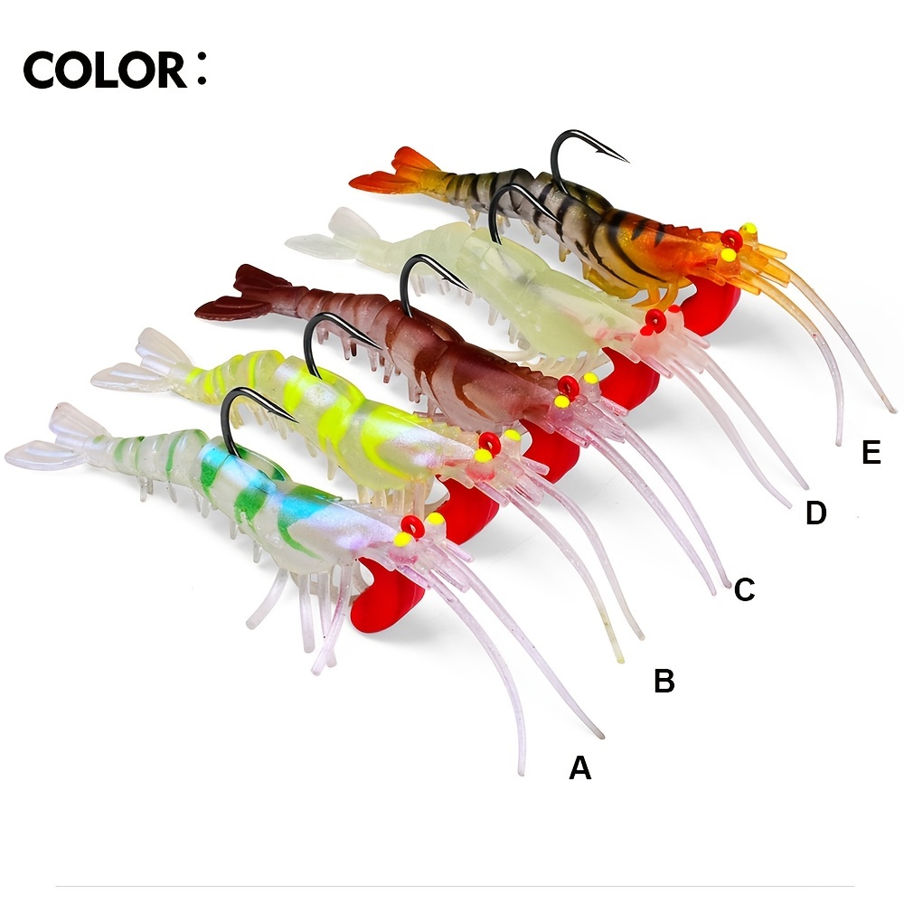 Proberos Luminous Eyes Fishing Shrimp Prawn Lure Perfect - Temu Japan
