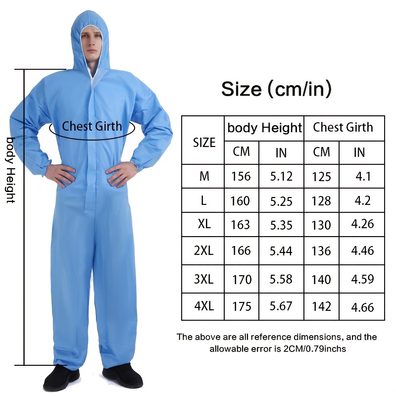 Mono Desechable Con Capucha Disposable Jumpsuit with Hood - China  Disposable Coveralls, PP Coverall