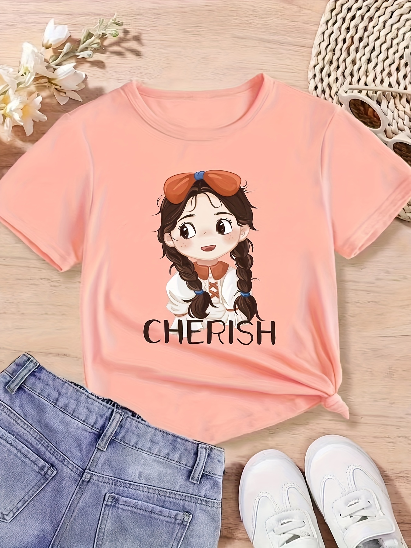 Cherish pink hot sale t shirt