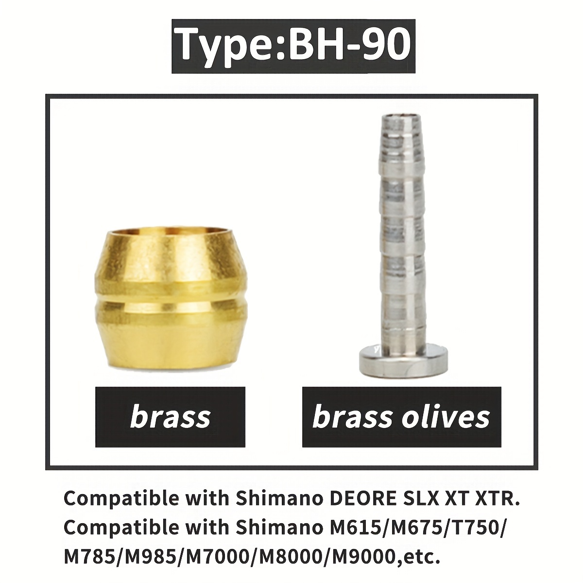 Bh90 Olive Barb Hydraulic Disc Brake Connecting Insert Kit - Temu