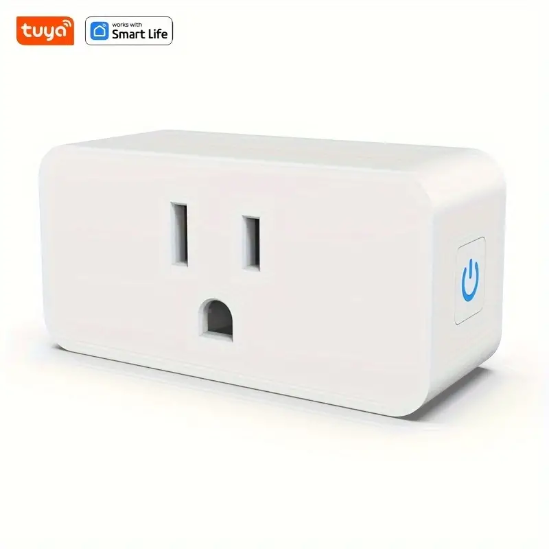 Wifi Smart Plug, For Home Automation, Mini Smart Plug Us Standard 10a Smart  Socket, Square Plug 100-130v With Timer, App Remote Control, Wifi Outlet  Socket Works With Alexa And Google Home, Only