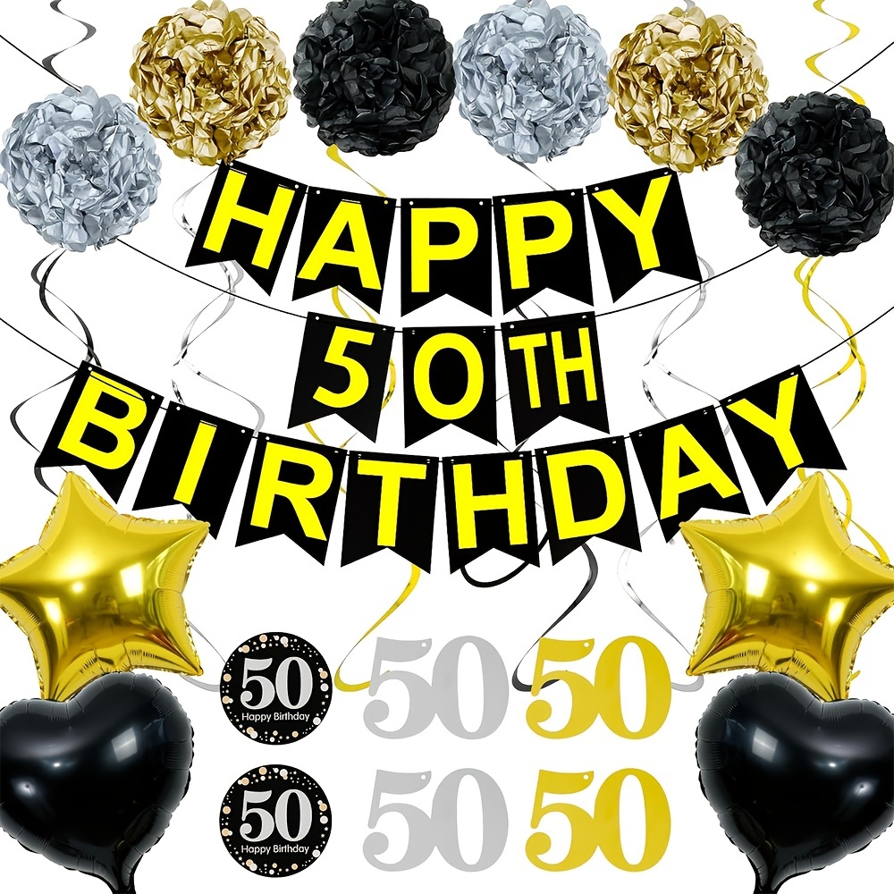 Regalos Cumpleaños Mujeres 50 Años Decoraciones Cumpleaños - Temu