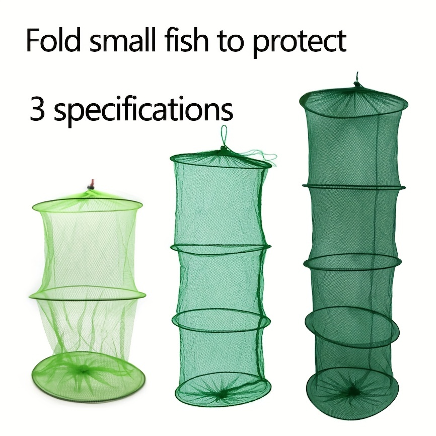 Upgrade Your Fishing Game With This Non-toxic, Foldable, Multi-layer Drying  Fishing Net!, High-quality & Affordable