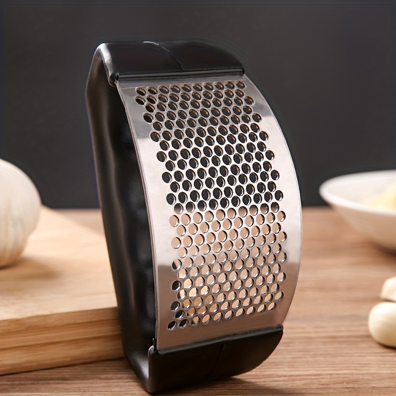 Garlic Press Stainless Steel Garlic Press Rocker Metal - Temu