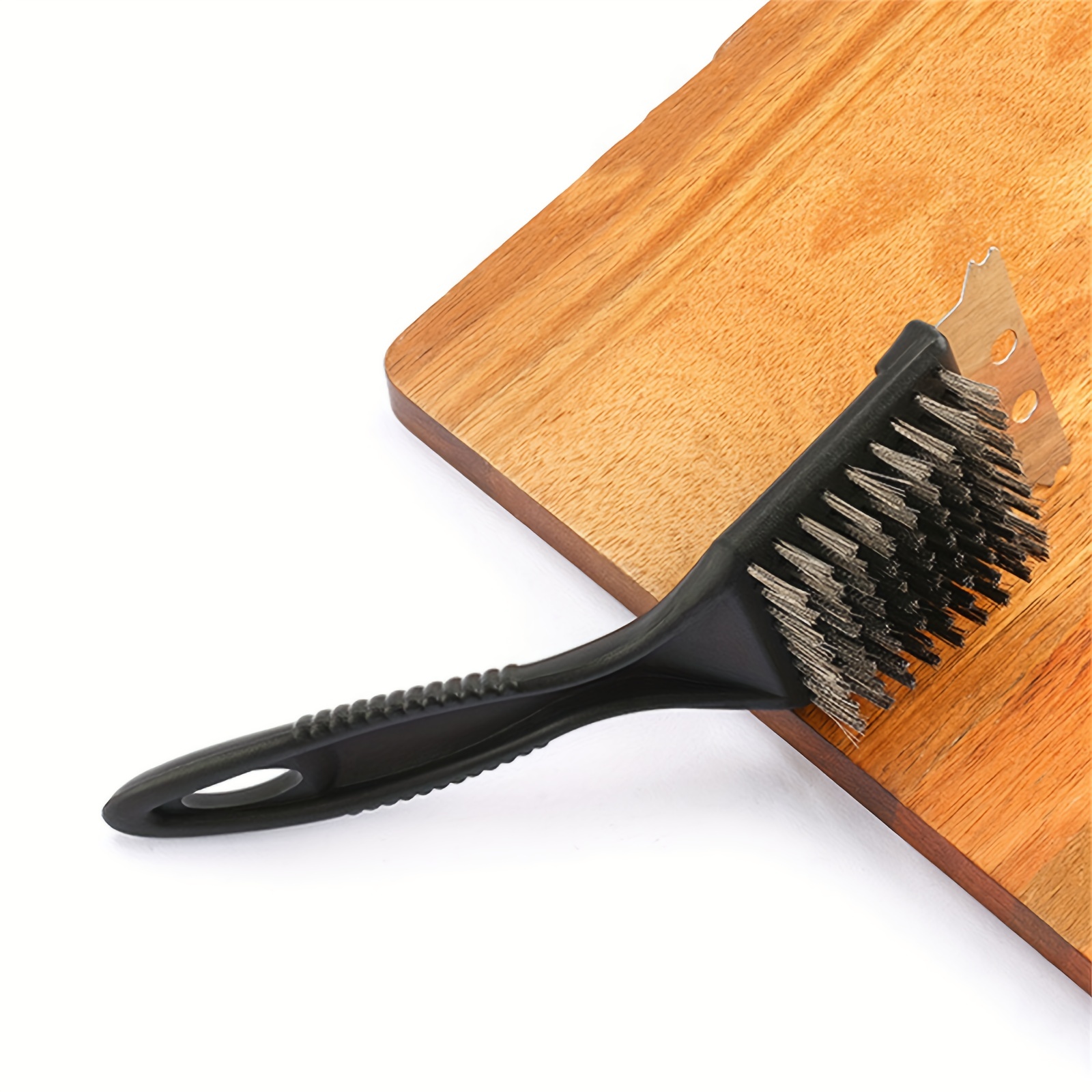 Barbecue Brush Metal Barbecue Scrubber Bbq Cleaning Brush - Temu