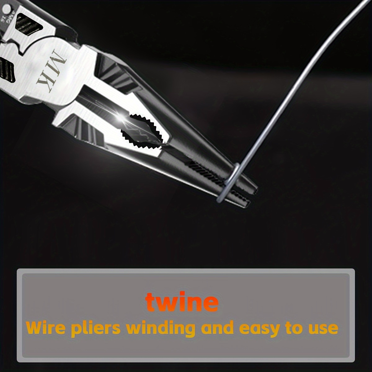 Nine in 1 Multifunctional Pliers Wire Stripper Crimping Terminal Cutter