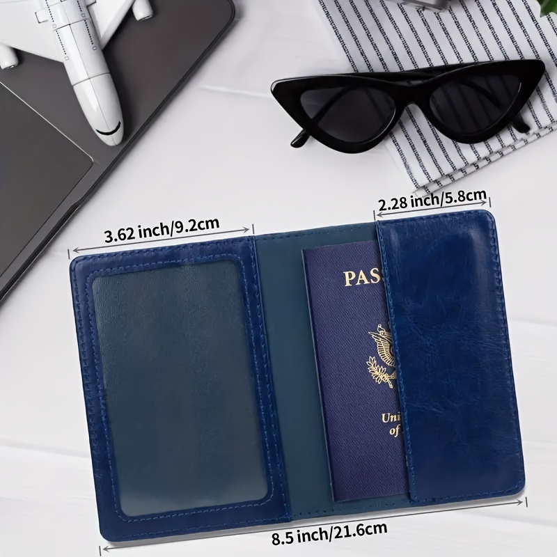 Passport Holder Travel Bag Passport And Vaccine Card Holder Combo