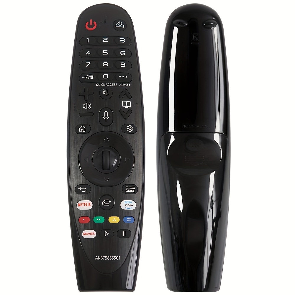 new ir akb75855501 mr20ga replaced remote control for 2020 lg smart tv oled nano cell and 4k uhd models with netflix and prime video hot keys no voice magic pointer function check out today s deals now temu