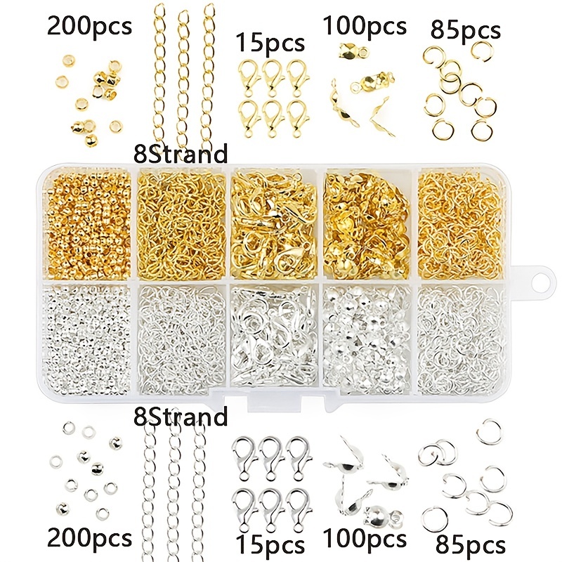 Earrings Making Accessories Kit  Jewelry Making Kit Tools Set - Jewelry  Findings - Aliexpress